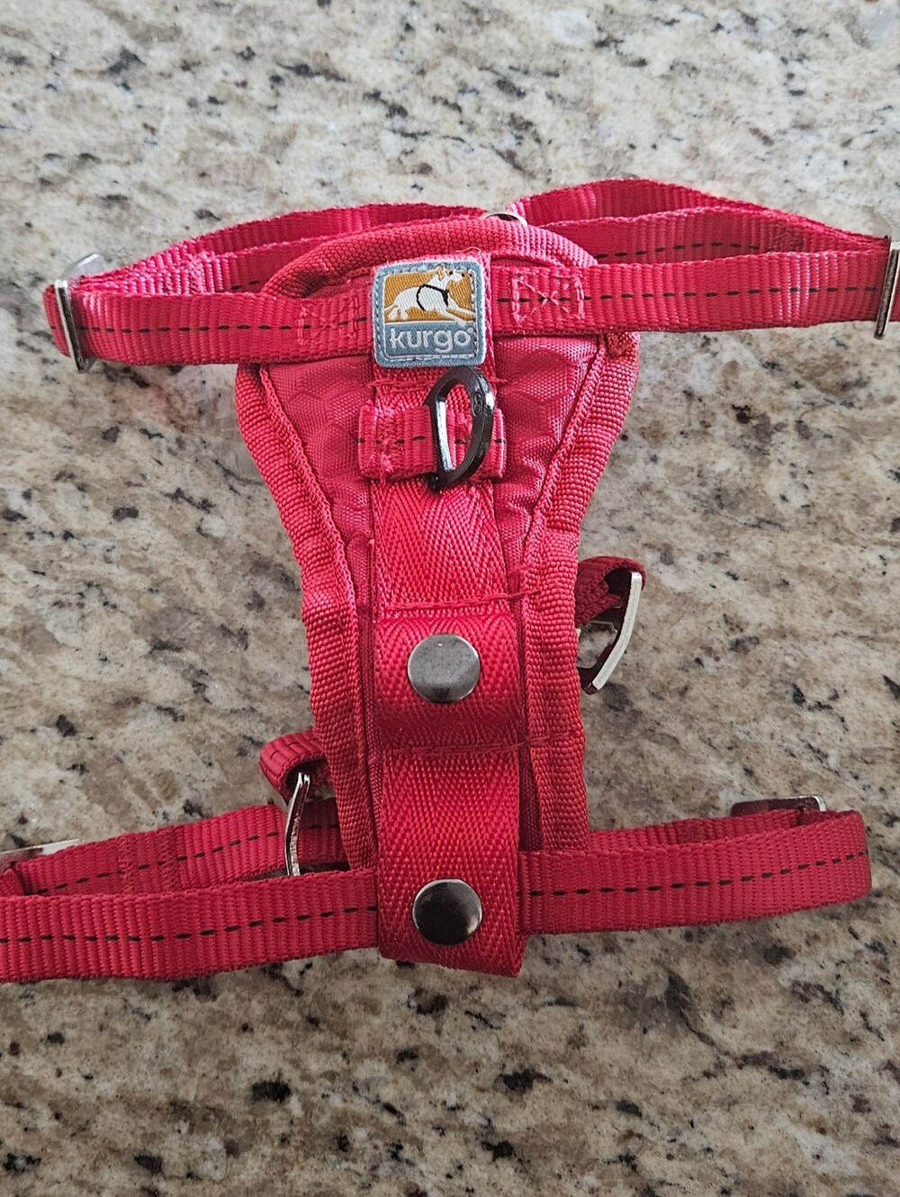 Kurgo Tru-Fit Padded Dog Harness - Red (Size Small)